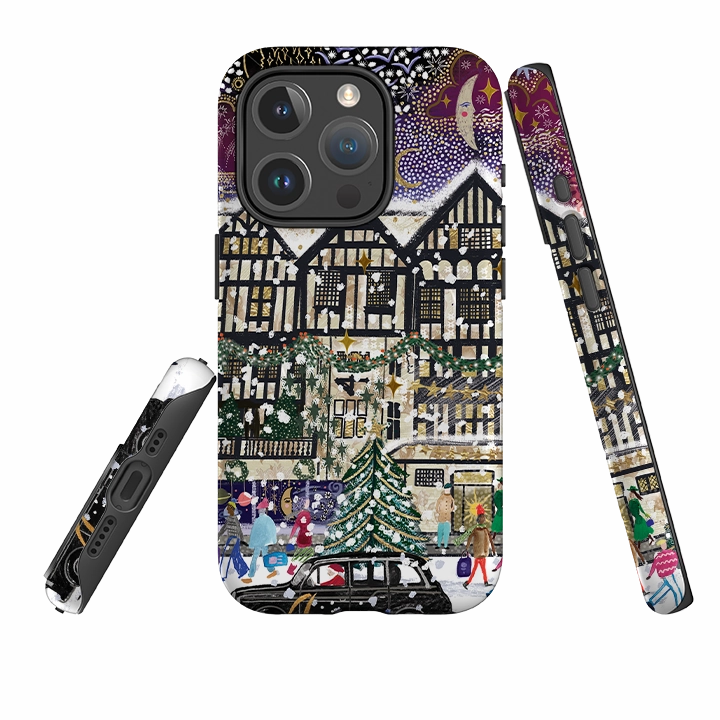 iPhone MagSafe Tough Case - Christmas In London II By Emma Frances Grant Durable touch Everyday Carrying