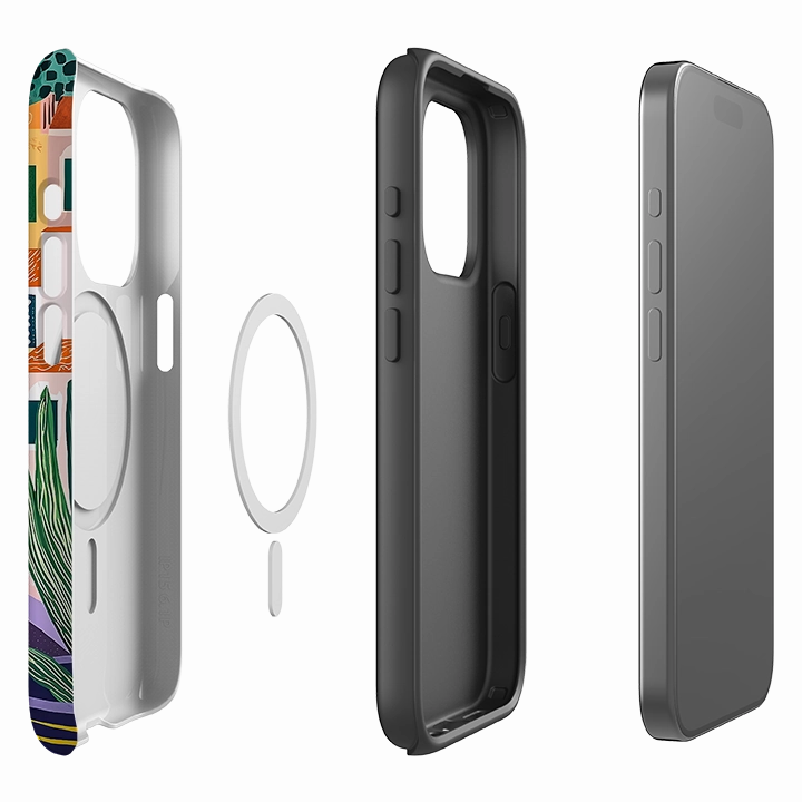 Tight Fit Premium Shield iPhone MagSafe Tough Case - Palermo
