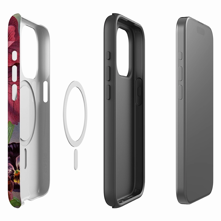 iPhone MagSafe Tough Case -  Losely Minimal Frame Soft Edge Look