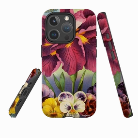 Practical Look Flexible Texture iPhone MagSafe Tough Case -  Losely