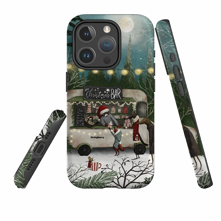 Premium Grip Urban Design iPhone MagSafe Tough Case - Christmas Bar By Maja Lindberg