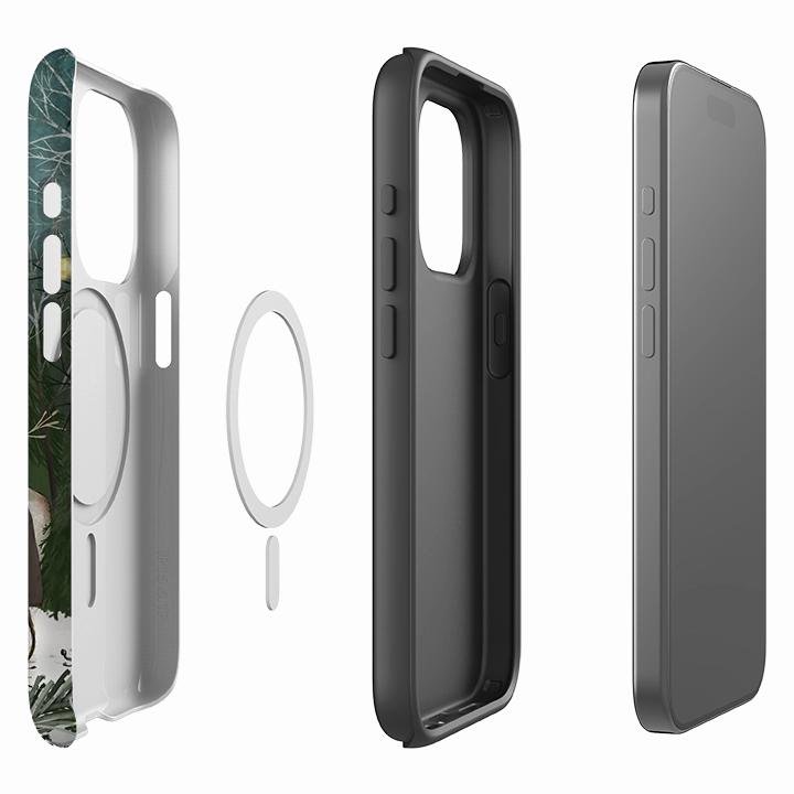 iPhone MagSafe Tough Case - Christmas Bar By Maja Lindberg Comfort Feel Clear Surface