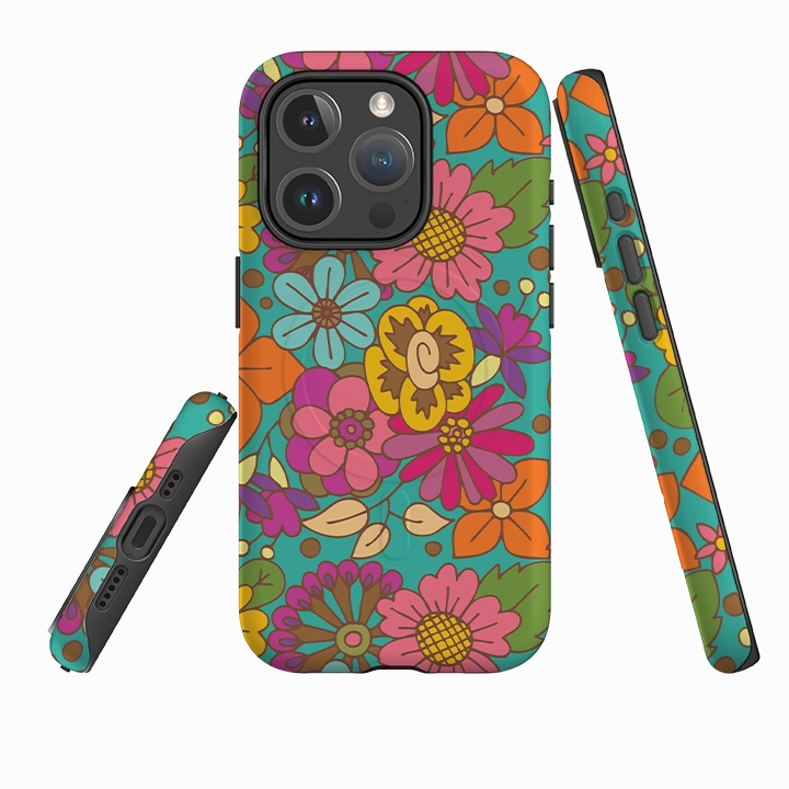 iPhone MagSafe Tough Case -  Summer By Amelia Bowman Luxury Pattern