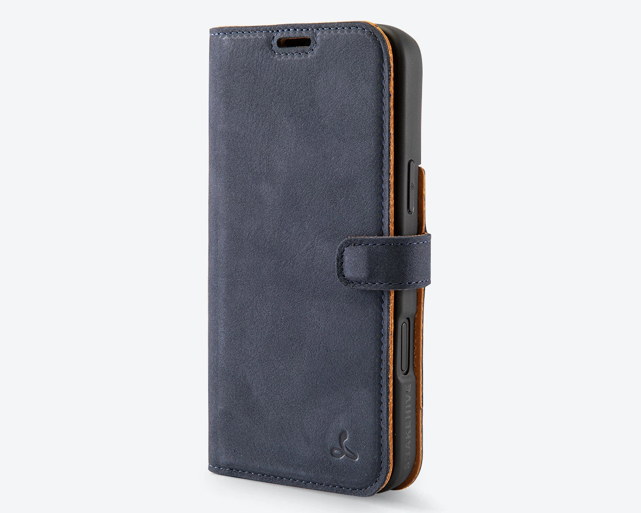 Flexible Edge Texture Compact Build Apple iPhone 16 Pro - Vintage Leather Wallet Phone Case