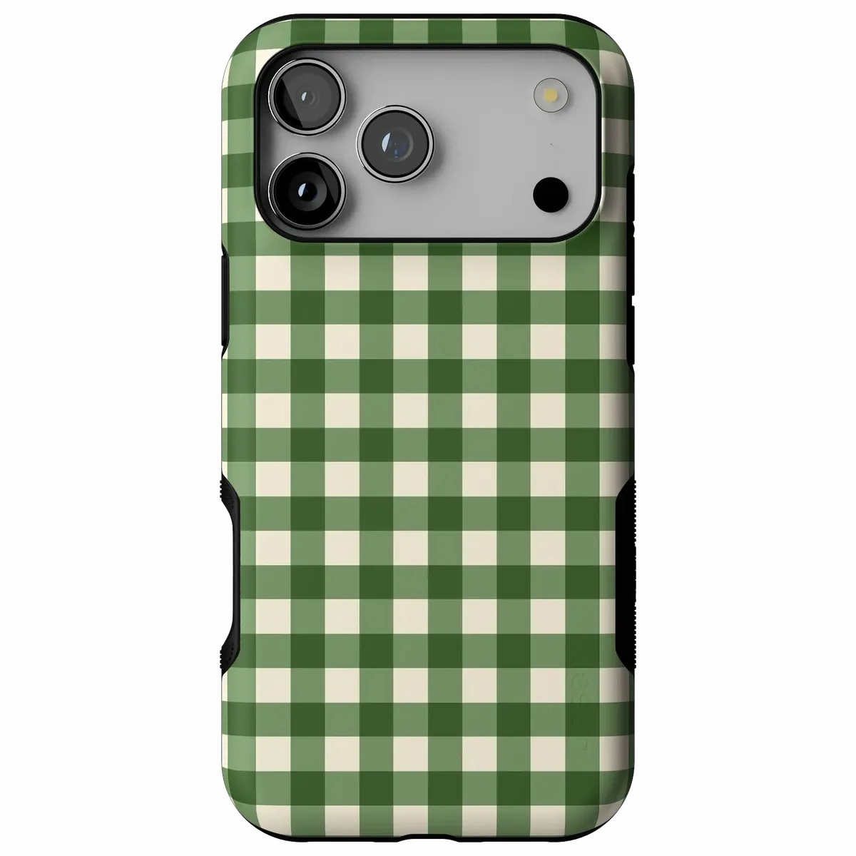 Checked Twice | Green Plaid Case Color Pattern
