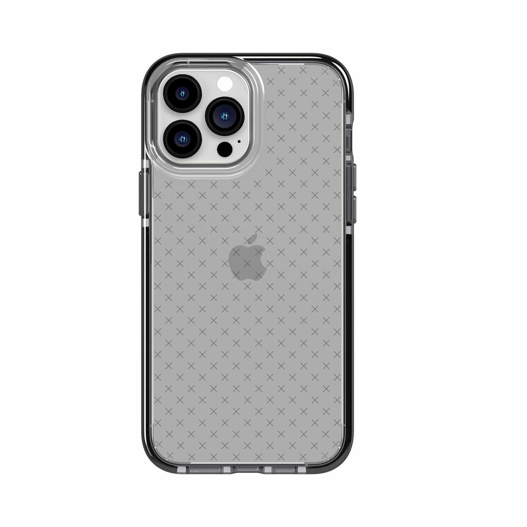 EvoCheck - Apple iPhone 13 Pro Max Case - Smokey Black Transparent Shell anti dust