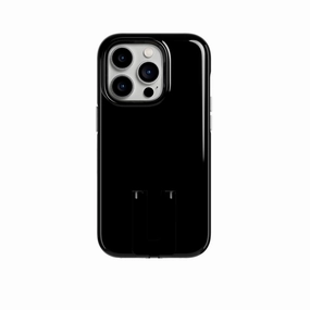 Water Resistant EvoCrystal Kick - Apple iPhone 14 Pro Case MagSafe Compatible - Obsidian Black