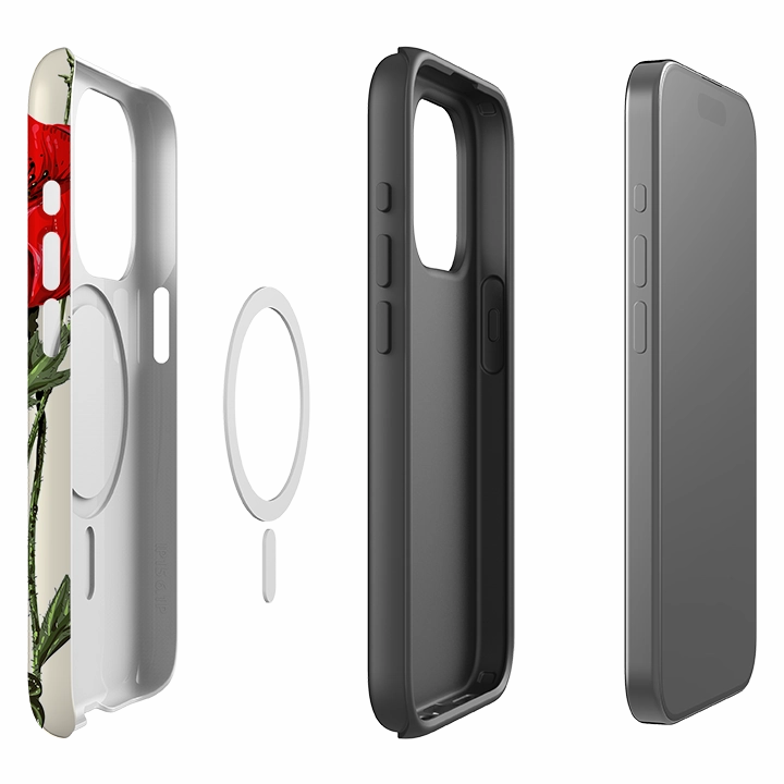 iPhone MagSafe Tough Case -  Garden Delight Elegant Touch Premium Build