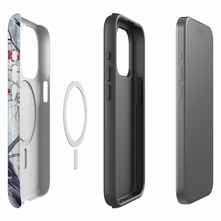 iPhone MagSafe Tough Case - Snow Forest Luxury Appeal