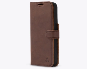 Everyday Carry Apple iPhone 15 Pro - Vintage Leather Wallet Phone Case