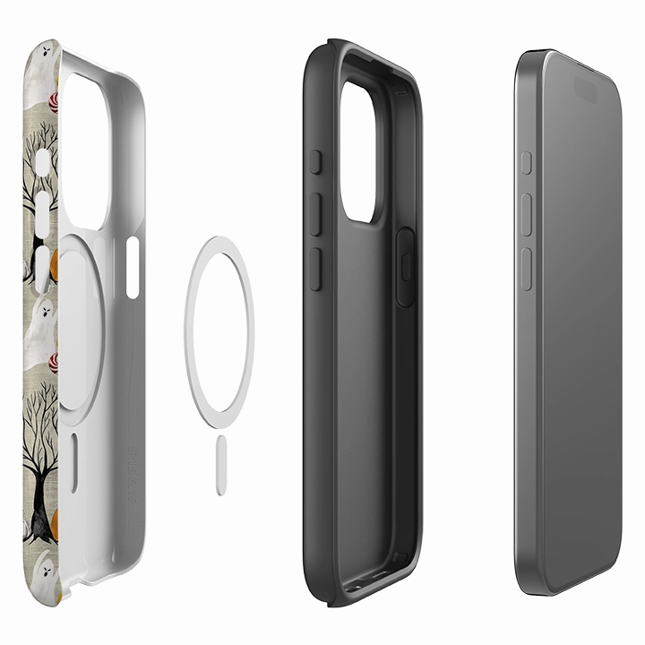 iPhone MagSafe Tough Case -  Halloween II By Elisabeth Haager elegant design Modern Pattern