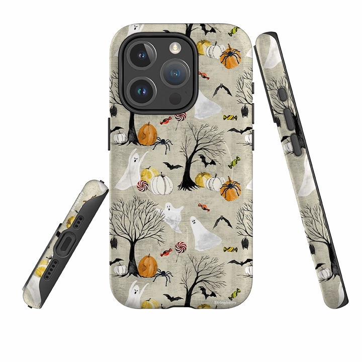 Flexible Detail Vivid Finish iPhone MagSafe Tough Case -  Halloween II By Elisabeth Haager