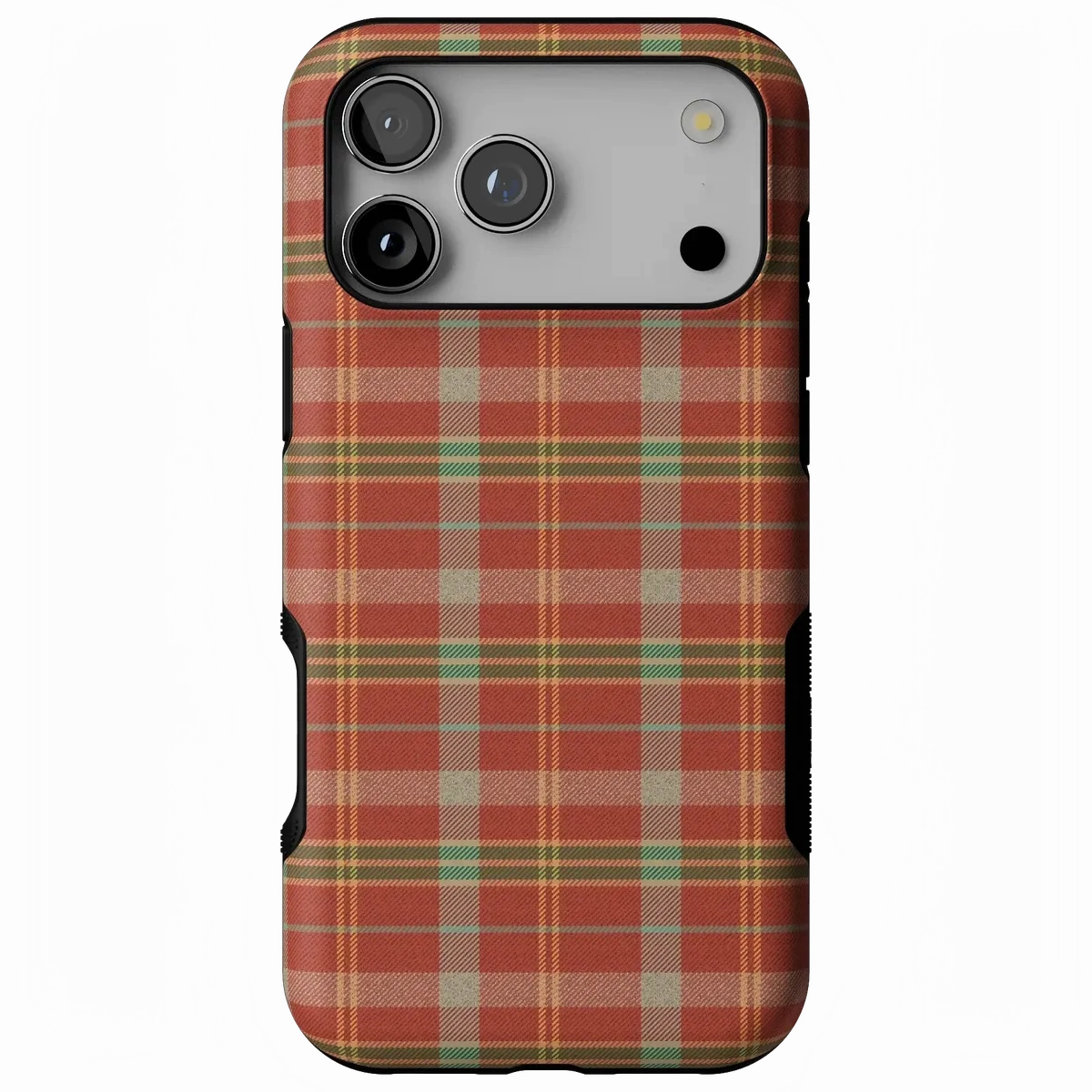 Marble Pattern Spiced Chai | Fall Plaid Case
