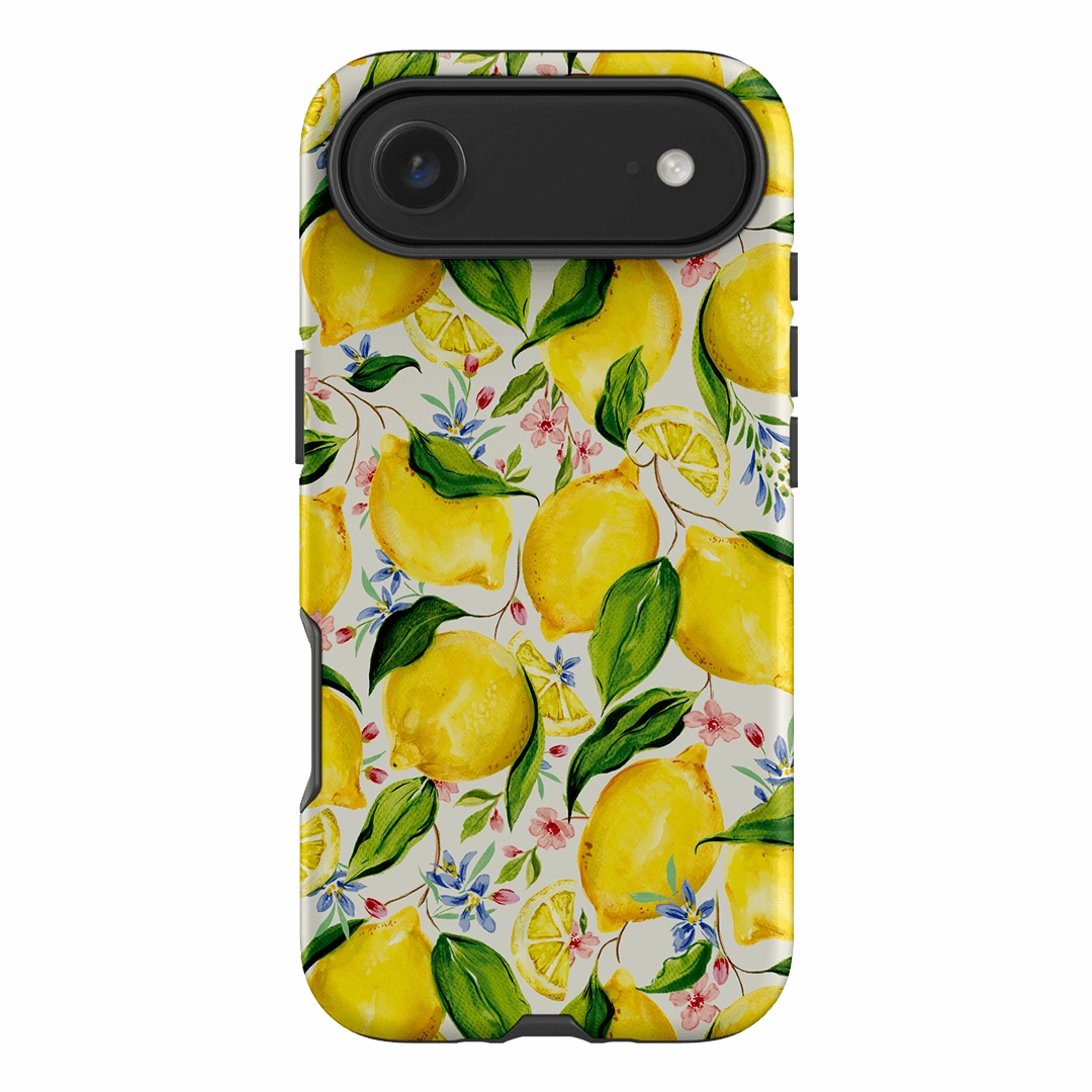 Sleek Finish Smooth Pattern Design Citrus Lemon