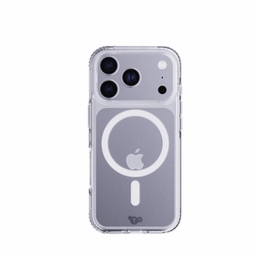 EvoClear MagSafe - Apple iPhone 17 Pro Case - Clear Protective Frame Magnetic Mount