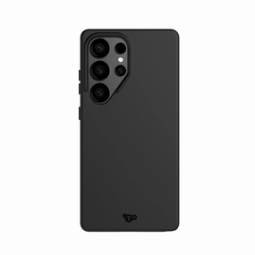 EvoLite - Samsung Galaxy S25 Ultra Case - Black Hybrid Shield Soft Feel