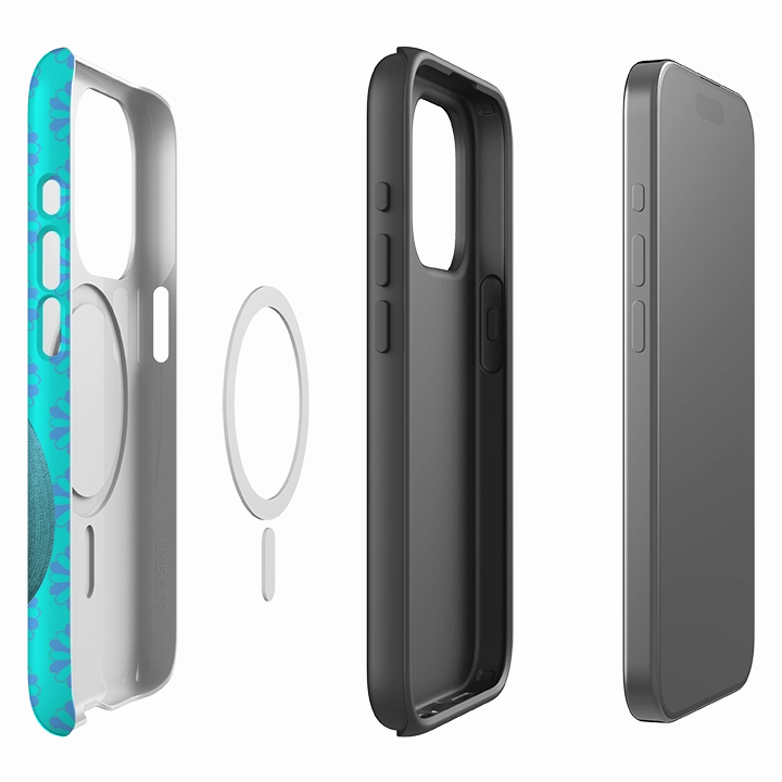 Ergonomic Shape iPhone MagSafe Tough Case - Born Fabulous By Clare Jordan