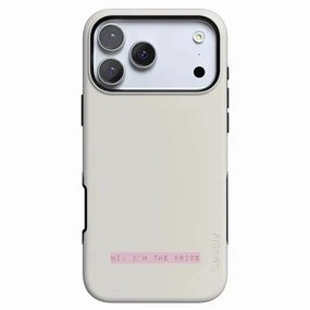 Elegant Style Clear Protection Hi, I'm the Bride | Bachelorette Case