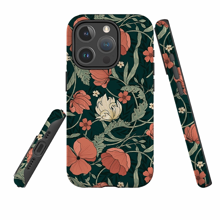 Soft Pattern Layer iPhone MagSafe Tough Case -  Woodcroft