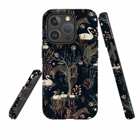 Comfort Finish Layer iPhone MagSafe Tough Case - Black Forest By Katherine Quinn