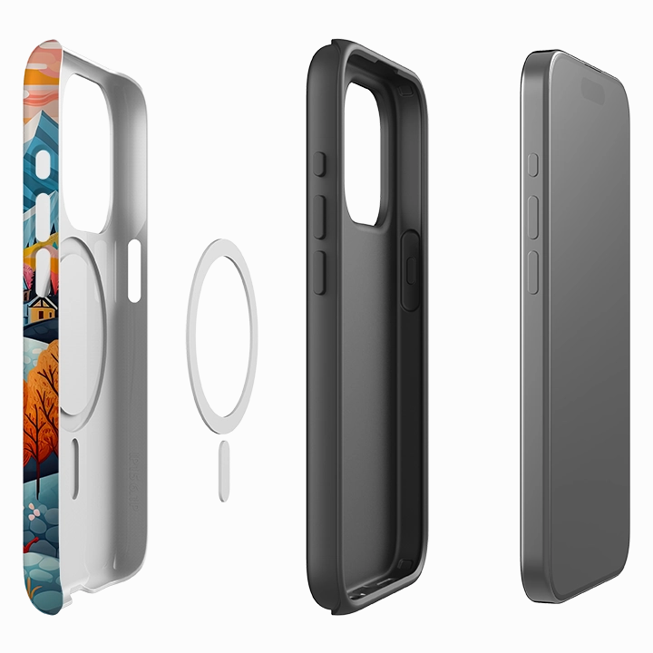 Comfort Pattern Texture iPhone MagSafe Tough Case -  2000 Miles