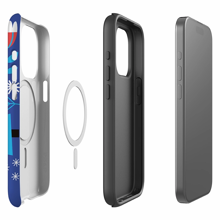 iPhone MagSafe Tough Case -  Driving Home Soft Finish Layer Protective Frame