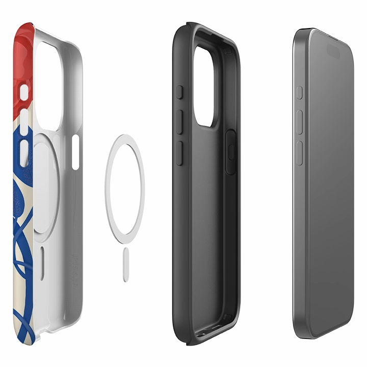 iPhone MagSafe Tough Case - May I By Nina Pace Premium Grip Textured Detail