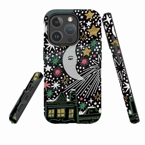 iPhone MagSafe Tough Case - Night Before Xmas I By Emma Frances Grant Durable Edge Finish Transparent Shell