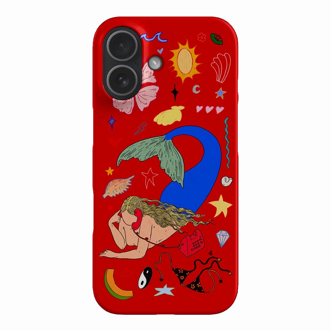 Anti Shock Layer Mermaid Salad Scarlet