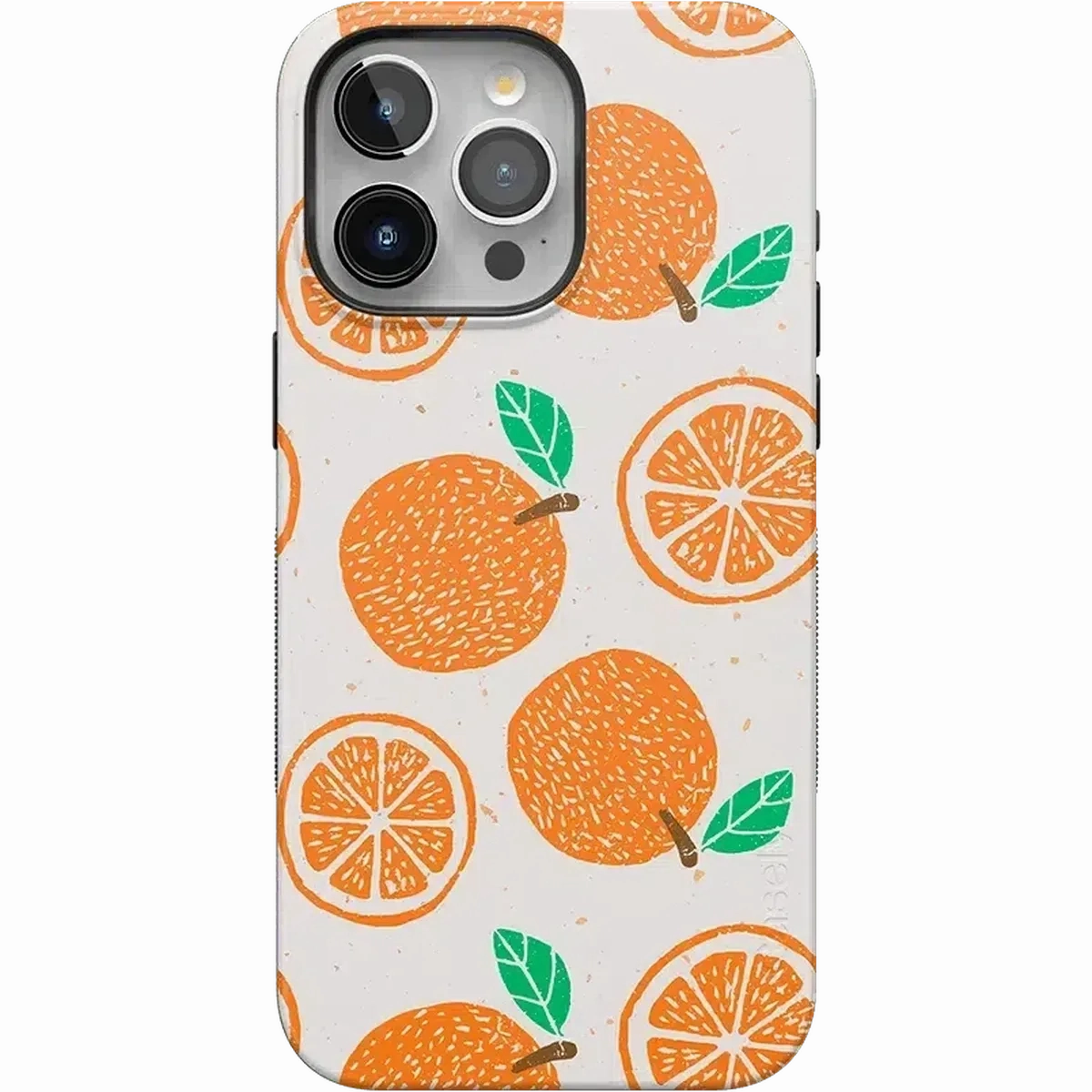 Main Squeeze | Orange Stamped Case Stylish Texture