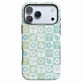 Coastal Checkers | Pura Vida Case daily accessory