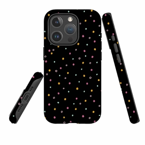 Full Coverage Strong Surface iPhone MagSafe Tough Case -  Polka Dots By Suzy Taylor