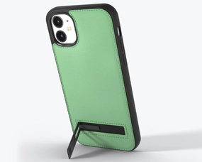 Hybrid Material Build Apple iPhone 12 - Metro Leather Phone Case