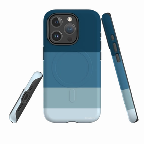 iPhone MagSafe Tough Case -  Madrid Chroma High strength Smooth Outline
