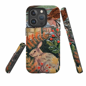 Everyday Carrying iPhone MagSafe Tough Case -  Rabbit By Lee Foster Wilson