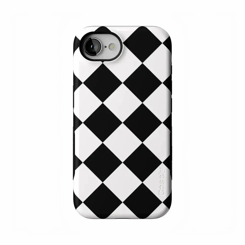 Comfort Material Black Checkerboard | High Contrast Design Case
