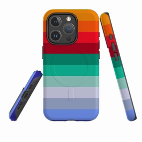 iPhone MagSafe Tough Case - Honey Horizon By Kitty Joseph Wear resistant Elegant Appearance