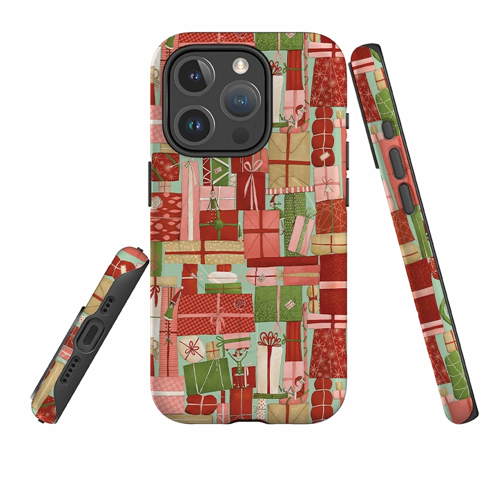 iPhone MagSafe Tough Case - Santas Helpers By Maja Lindberg Practical Design
