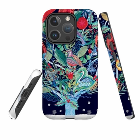 iPhone MagSafe Tough Case - Christmas Days III By Emma Frances Grant Slim Edge