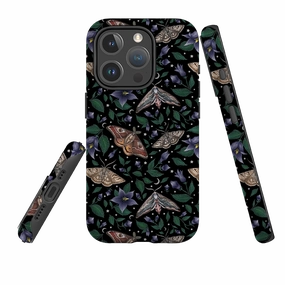 iPhone MagSafe Tough Case -  Moths By Catherine Rowe Flexible Fit