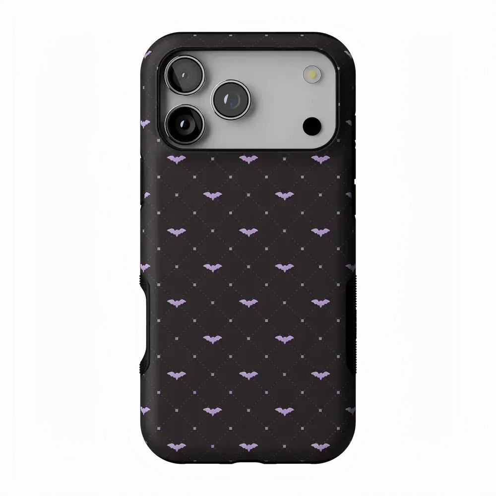 Such a Battie | Purple Bats Case Flexible Fit