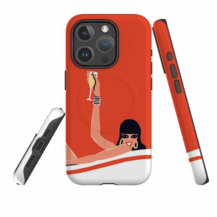 iPhone MagSafe Tough Case -  Champagne By Paul Thurlby Comfort Edge Layer