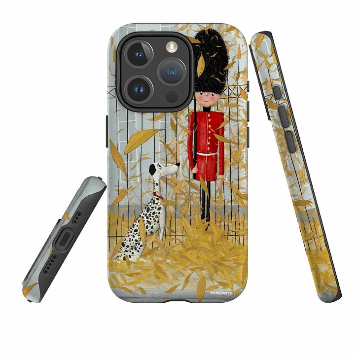 iPhone MagSafe Tough Case - London In Leaves By Maja Lindberg Ultra Slim Non Slip