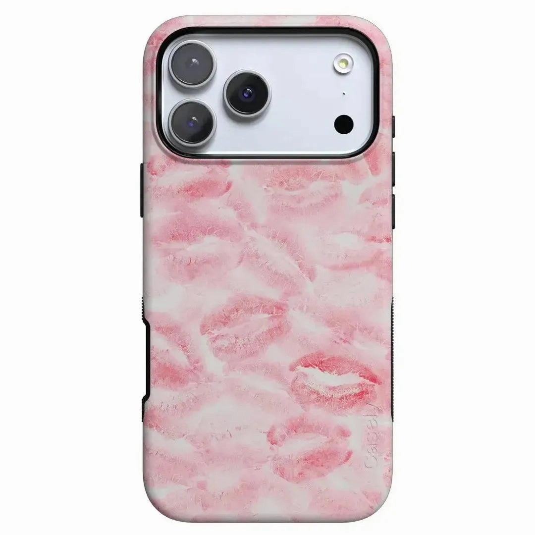 Strong Texture Universal Fit Sealed with a Kiss | Pink Lipstick Case