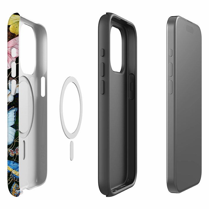 Transparent Edge Matte Detail iPhone MagSafe Tough Case - Arebury