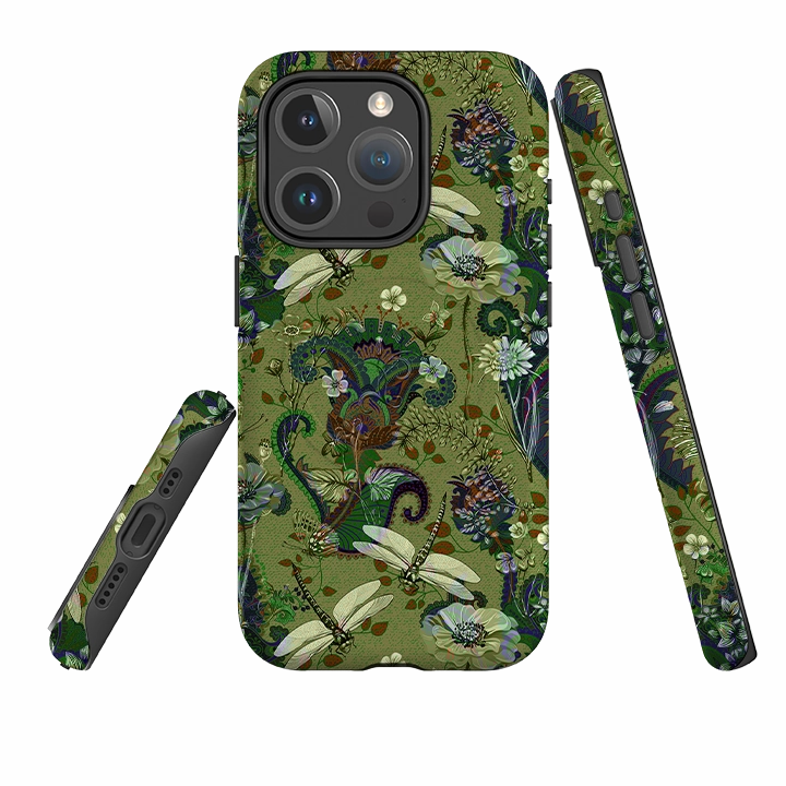 Minimal Edge Design Shock Layer iPhone MagSafe Tough Case -  Vyne Pattern