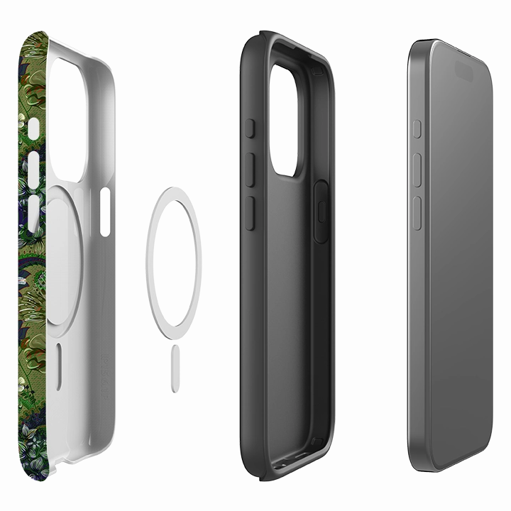 Matte Look Simple Texture iPhone MagSafe Tough Case -  Vyne Pattern