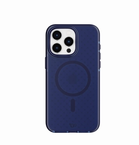 Wireless charging Evo Check - Apple iPhone 15 Pro Max Case MagSafe Compatible - Midnight Blue