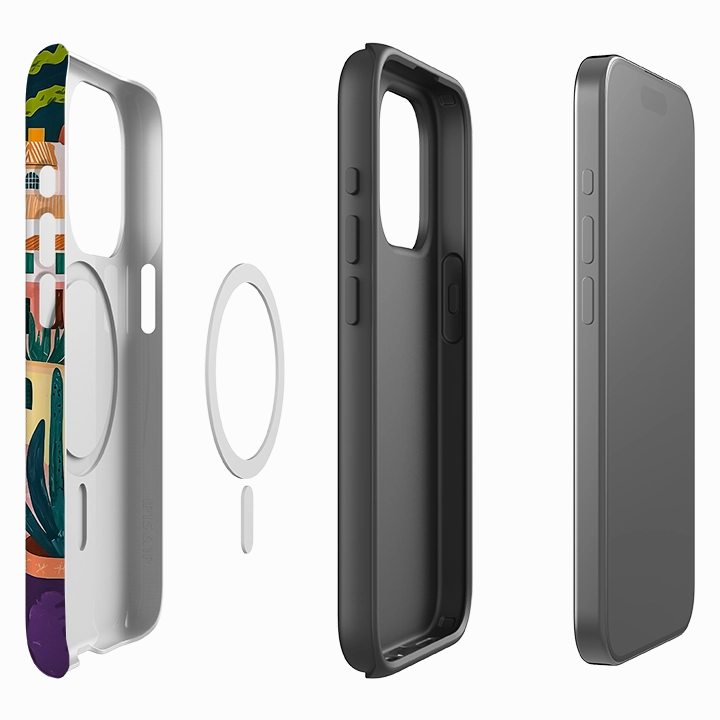 Comfort Style Light Shield iPhone MagSafe Tough Case - Malaga