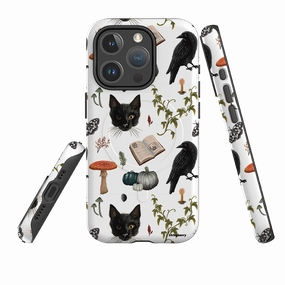 iPhone MagSafe Tough Case -  Halloween Pattern II By Anna Stead Soft Pattern Layer